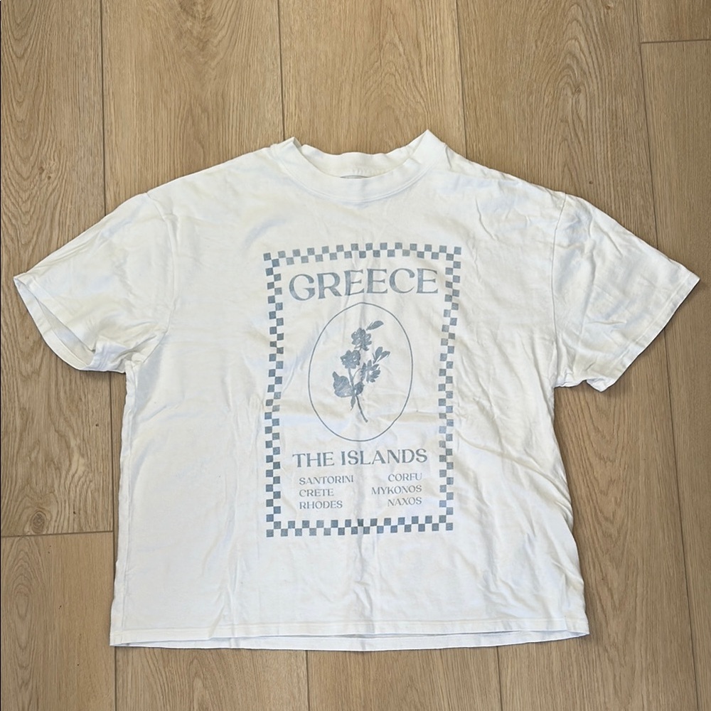 Abercrombie Greece Graphic Easy Tee